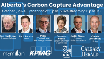 Alberta's Carbon Capture Advantage Tickets, Tue, Oct 1, 2024 at 5:00 PM ...