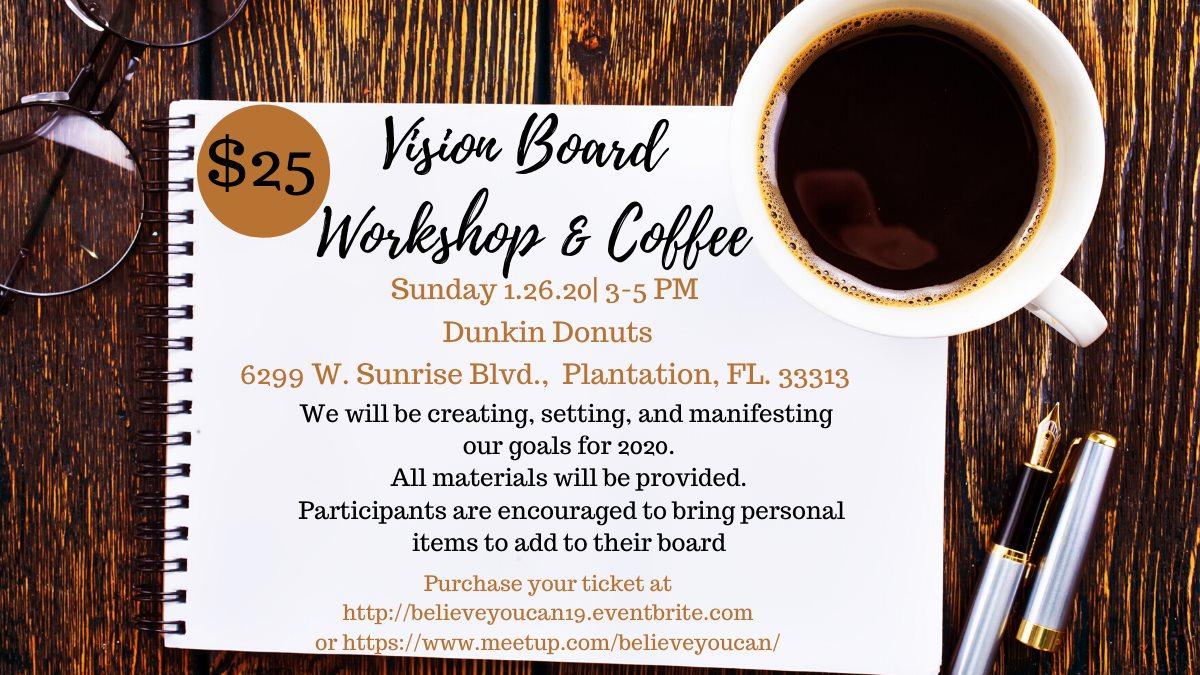 Vision Board Workshop & Coffee