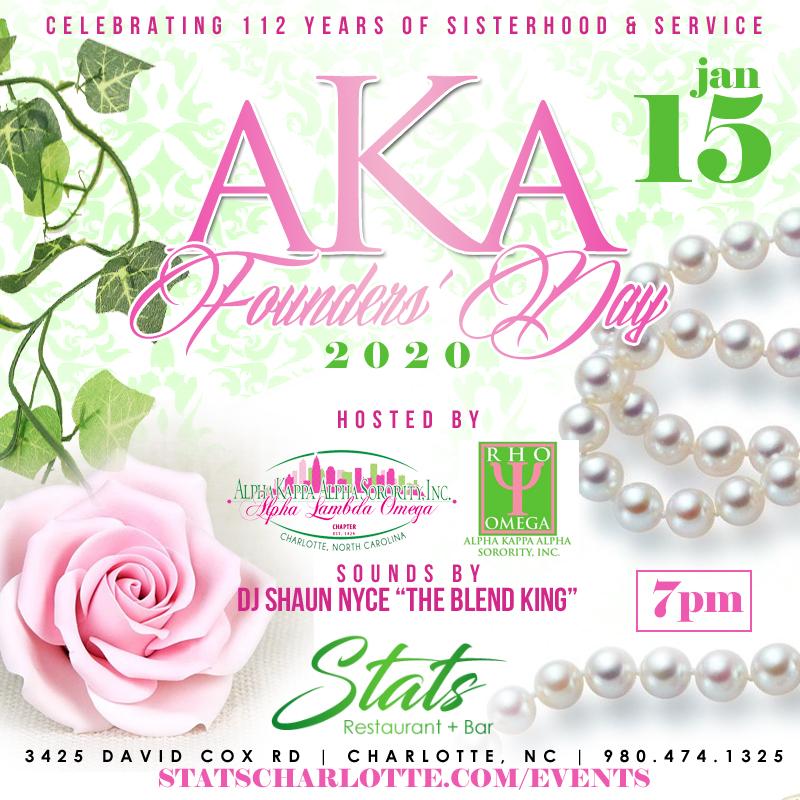 AKA FOUNDERS DAY HOSTED BY ALPHA LAMBDA OMEGA RHO PSI OMEGA