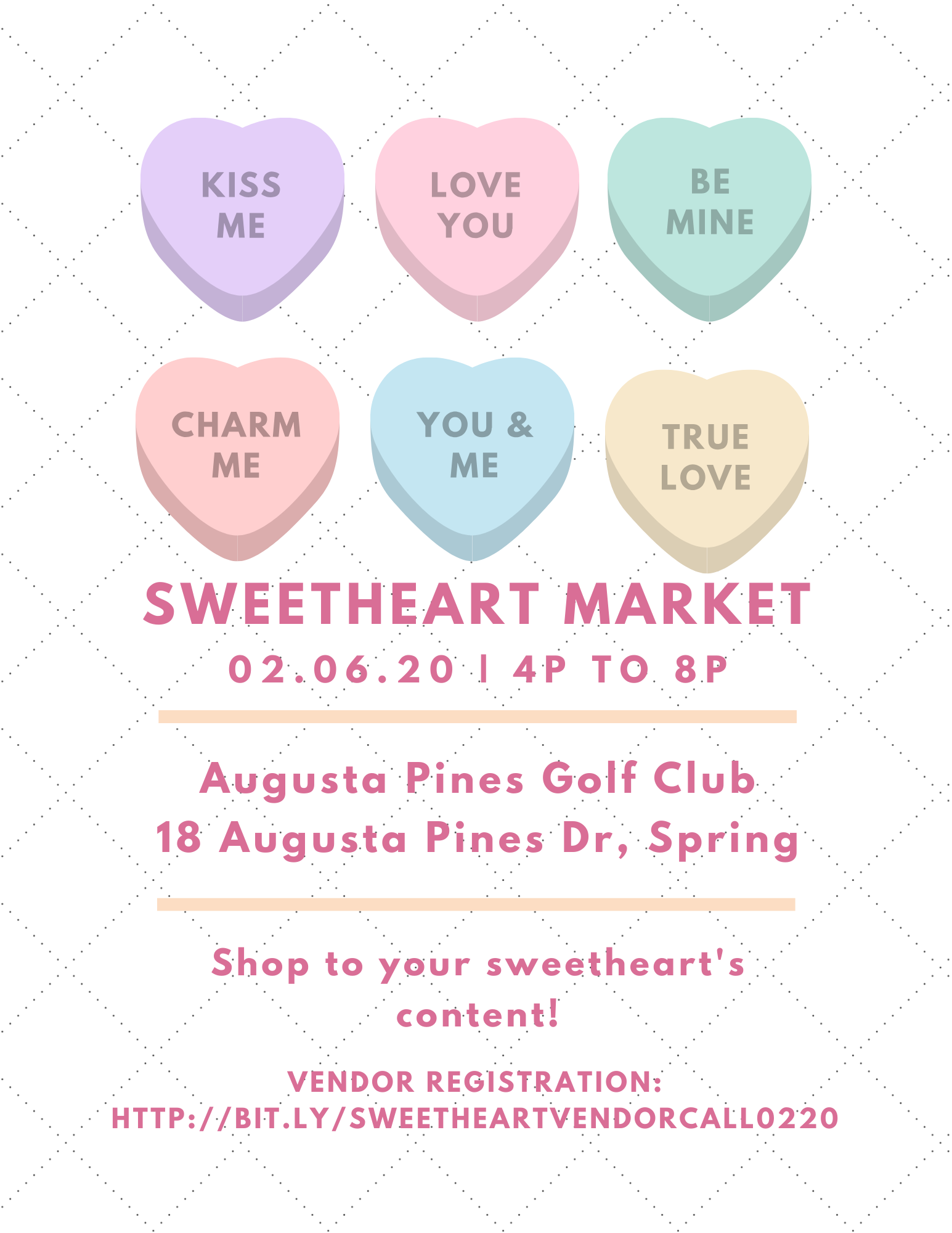 Vendor Call - Sweetheart Market