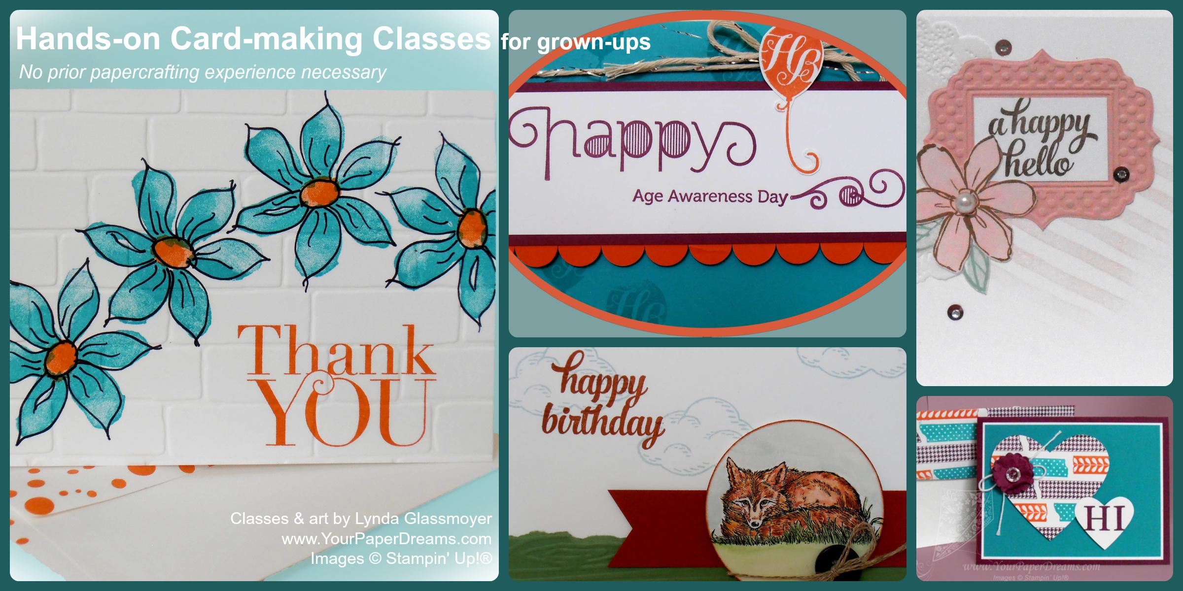 Monthly Card-Making Class - 1/28/2020 - Morning