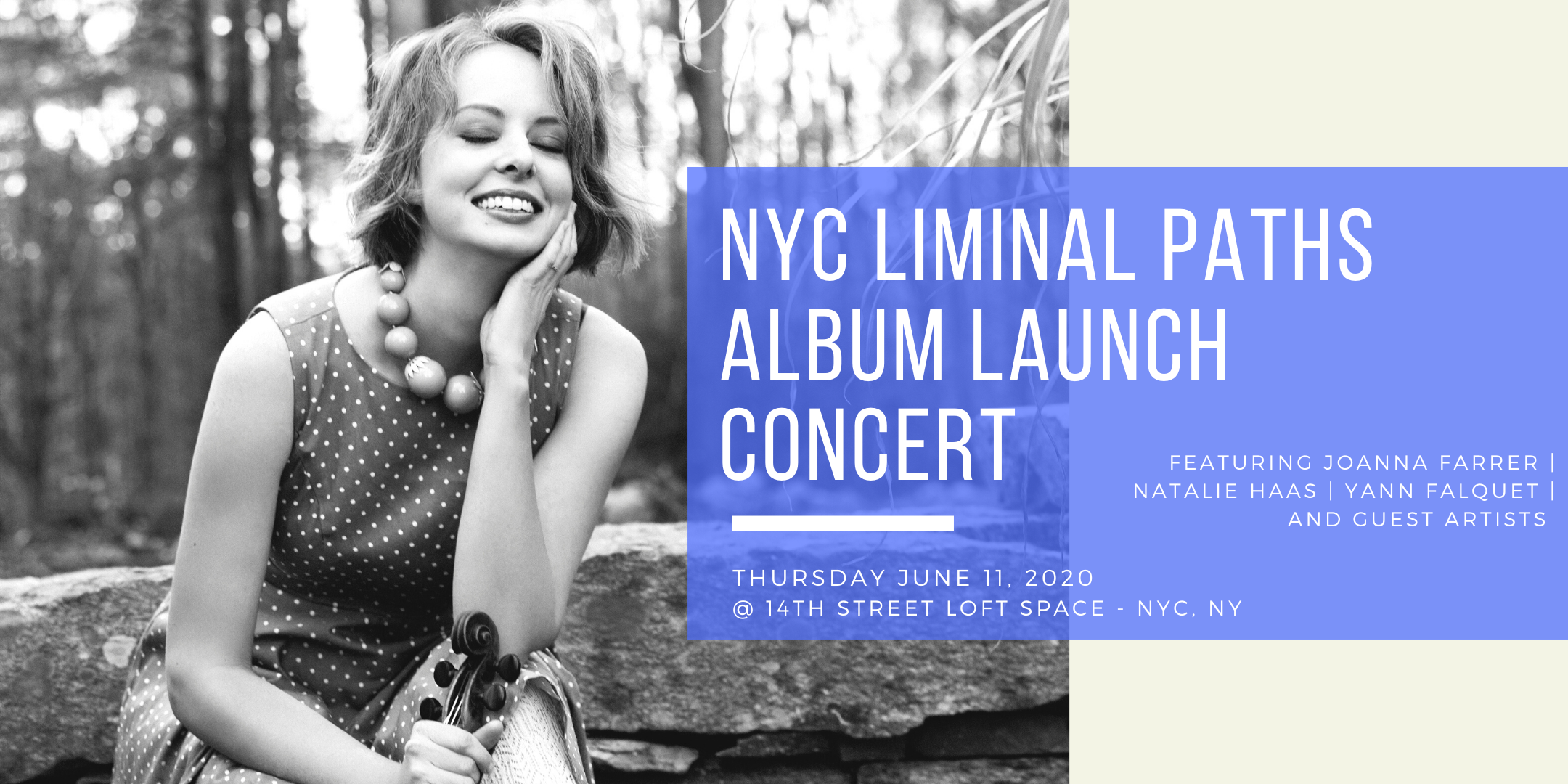NYC Liminal Paths Album Launch - feat. JoAnna Farrer, Natalie Haas, & more