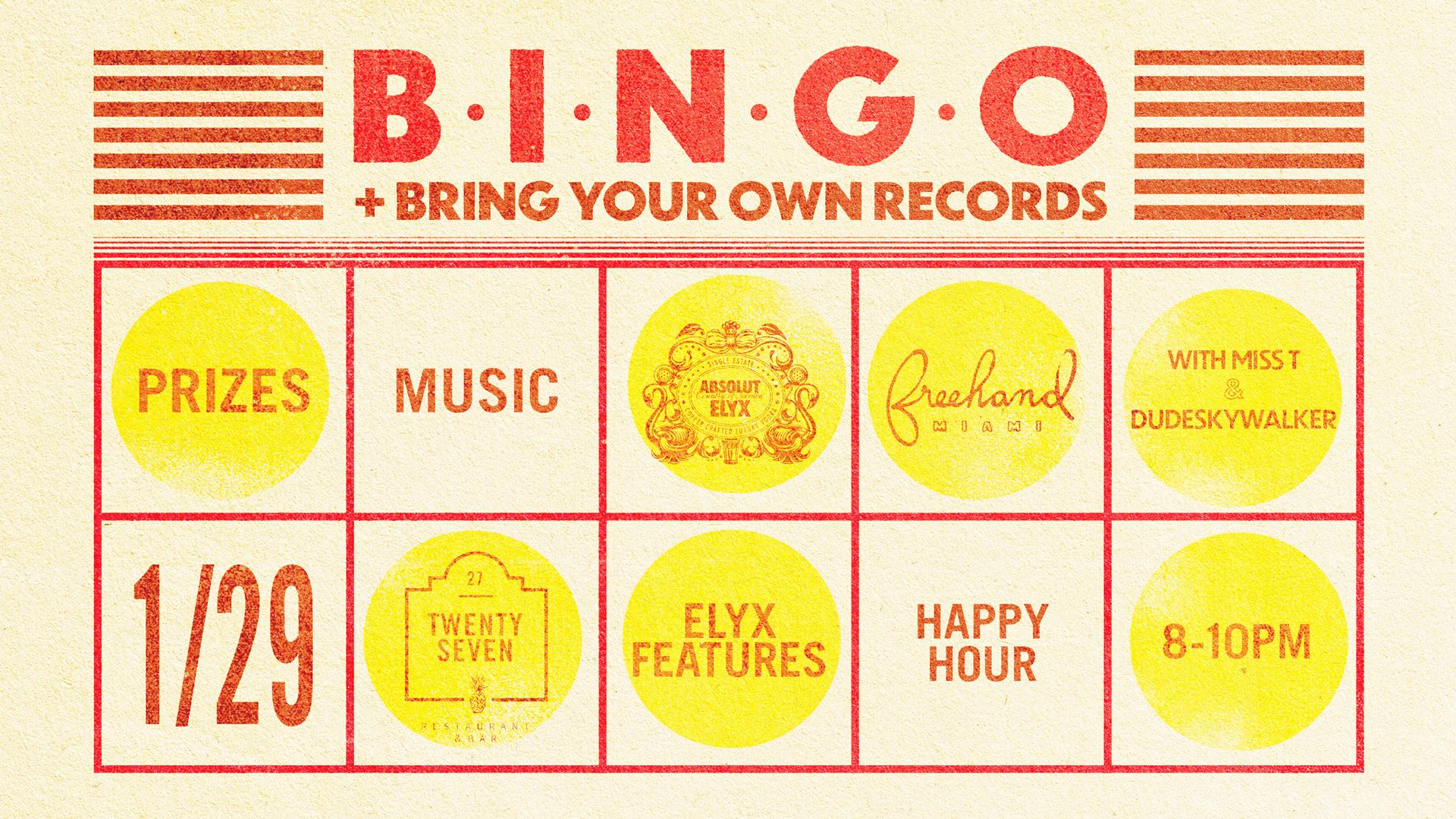 Bingo + BYO Records Night
