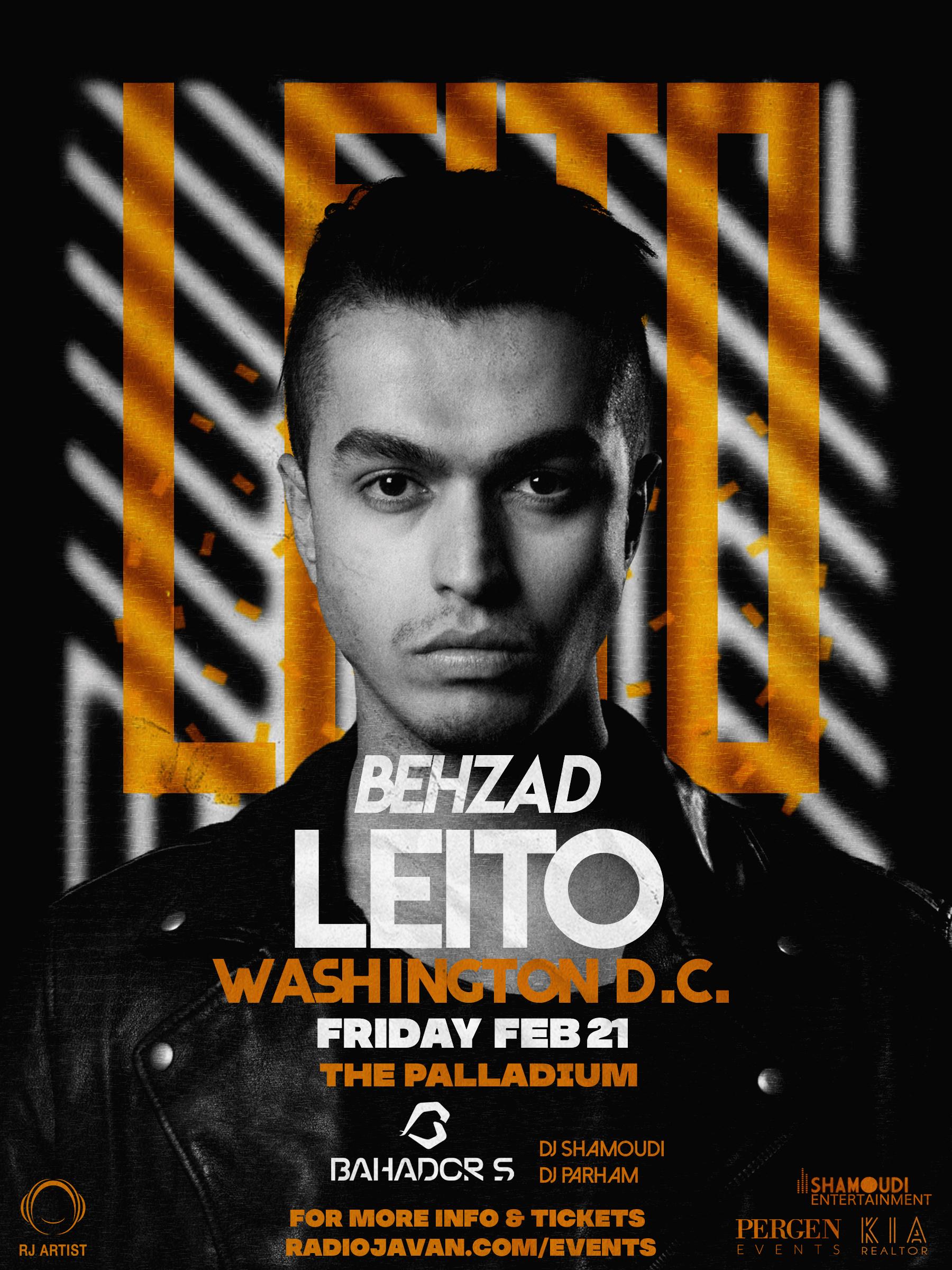 Behzad Leito Live in Washington, DC