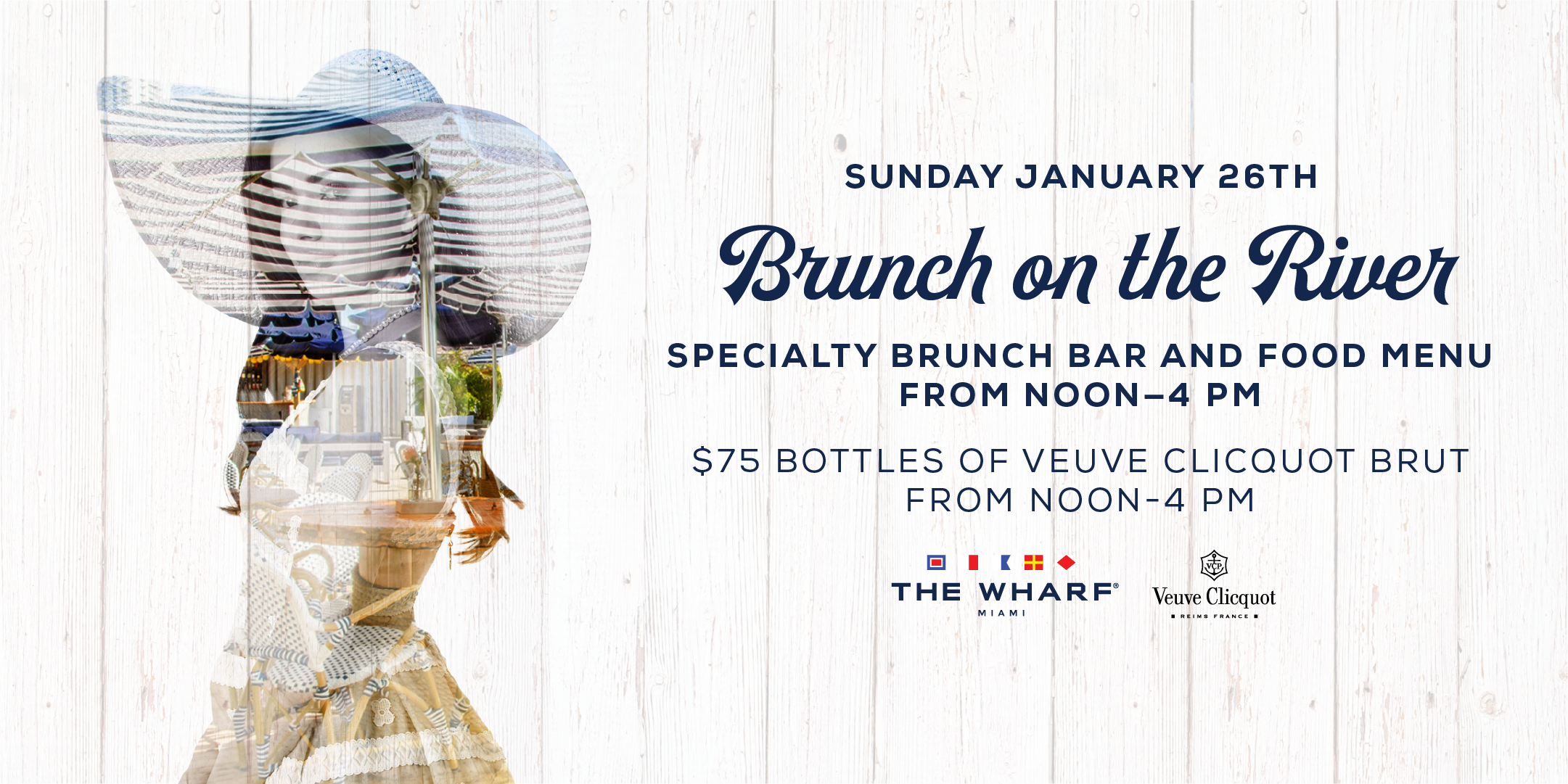 Brunch on The River at The Wharf Miami