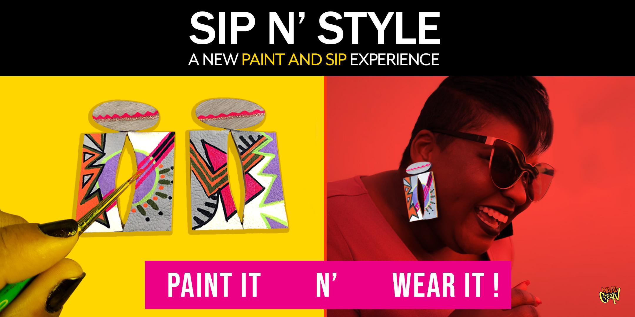 Sip n' Style, A new Paint and Sip Experience (Long Beach, Los Angeles)