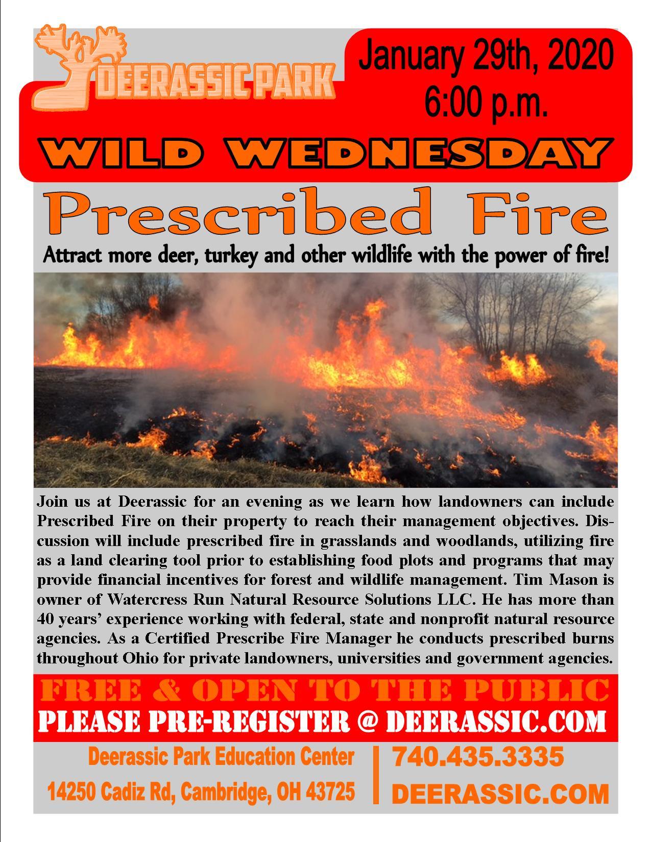 Wild Wednesday - Prescribed Fire