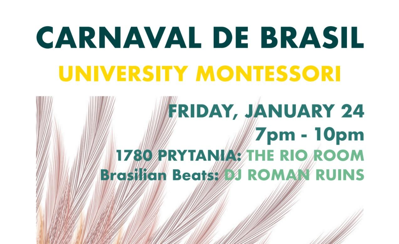 Carnaval de Brasil: Annual Party & Auction for UMS on Friday 1/24/2020