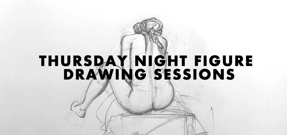 Thursday Evening Figure Drawing Sessions at Shelf Life Art & Supply Co.
