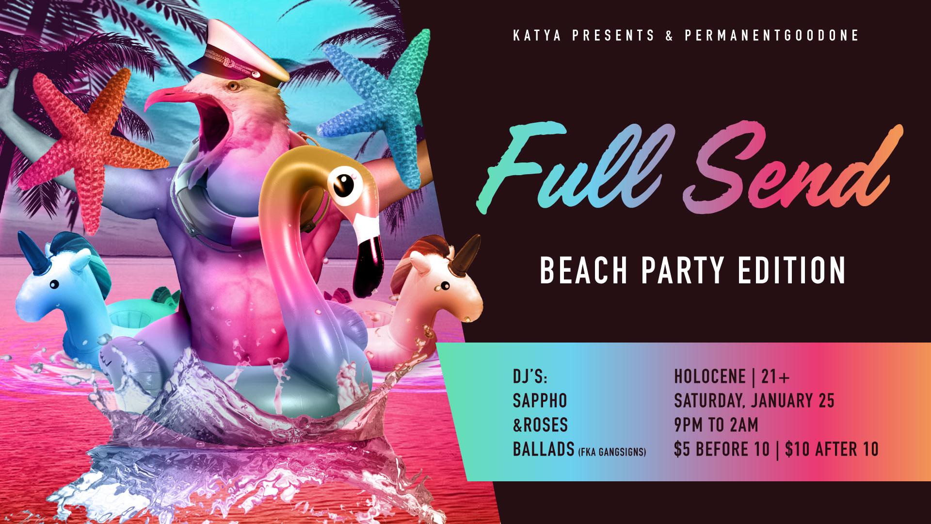 Full Send: Beach Party