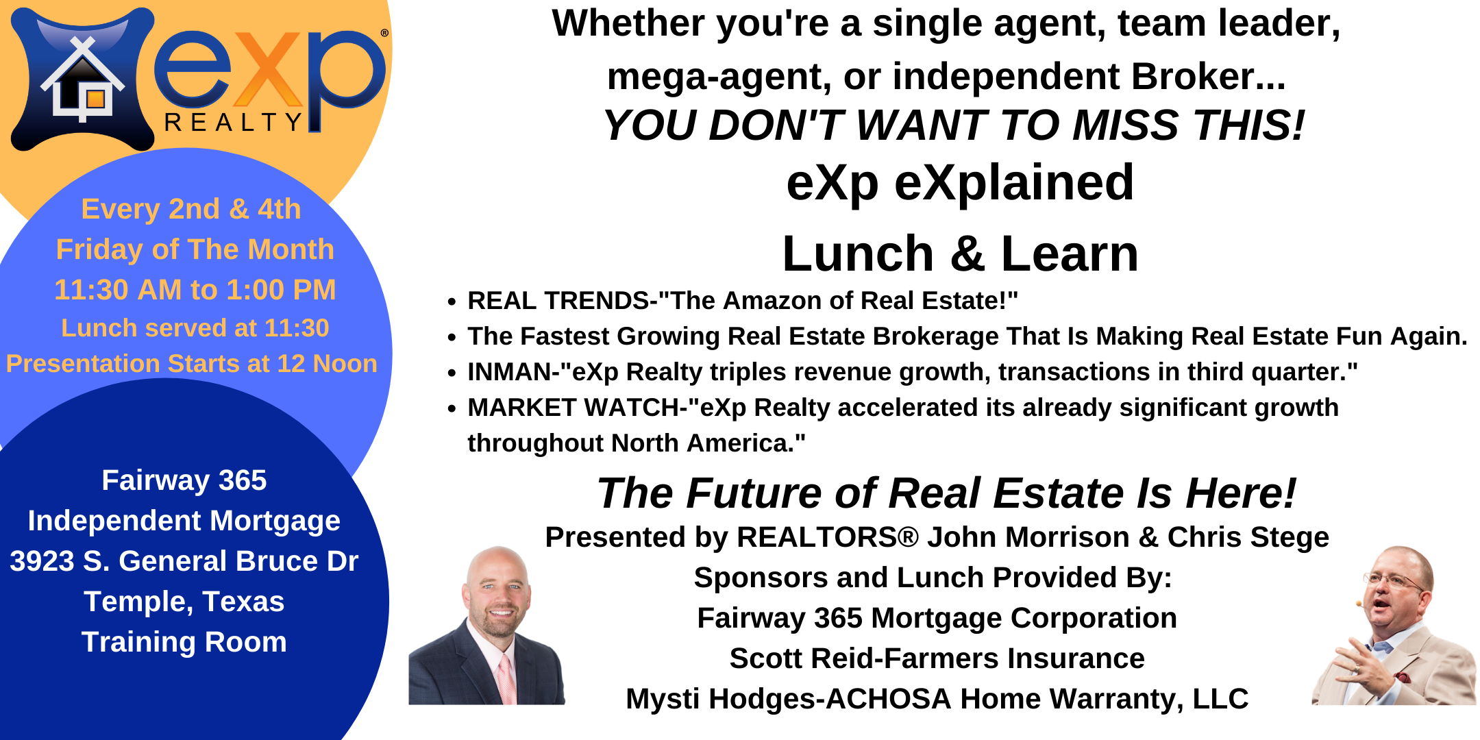 eXp Realty eXplained Lunch & Learn
