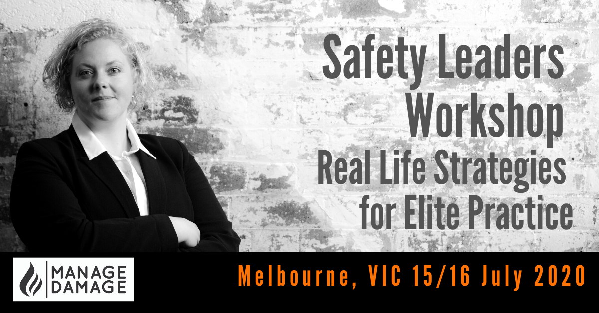 Safety Leader Workshop (Melbourne)