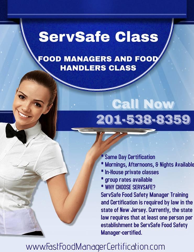 Food Managers and Handlers Class-Harrisburg PA