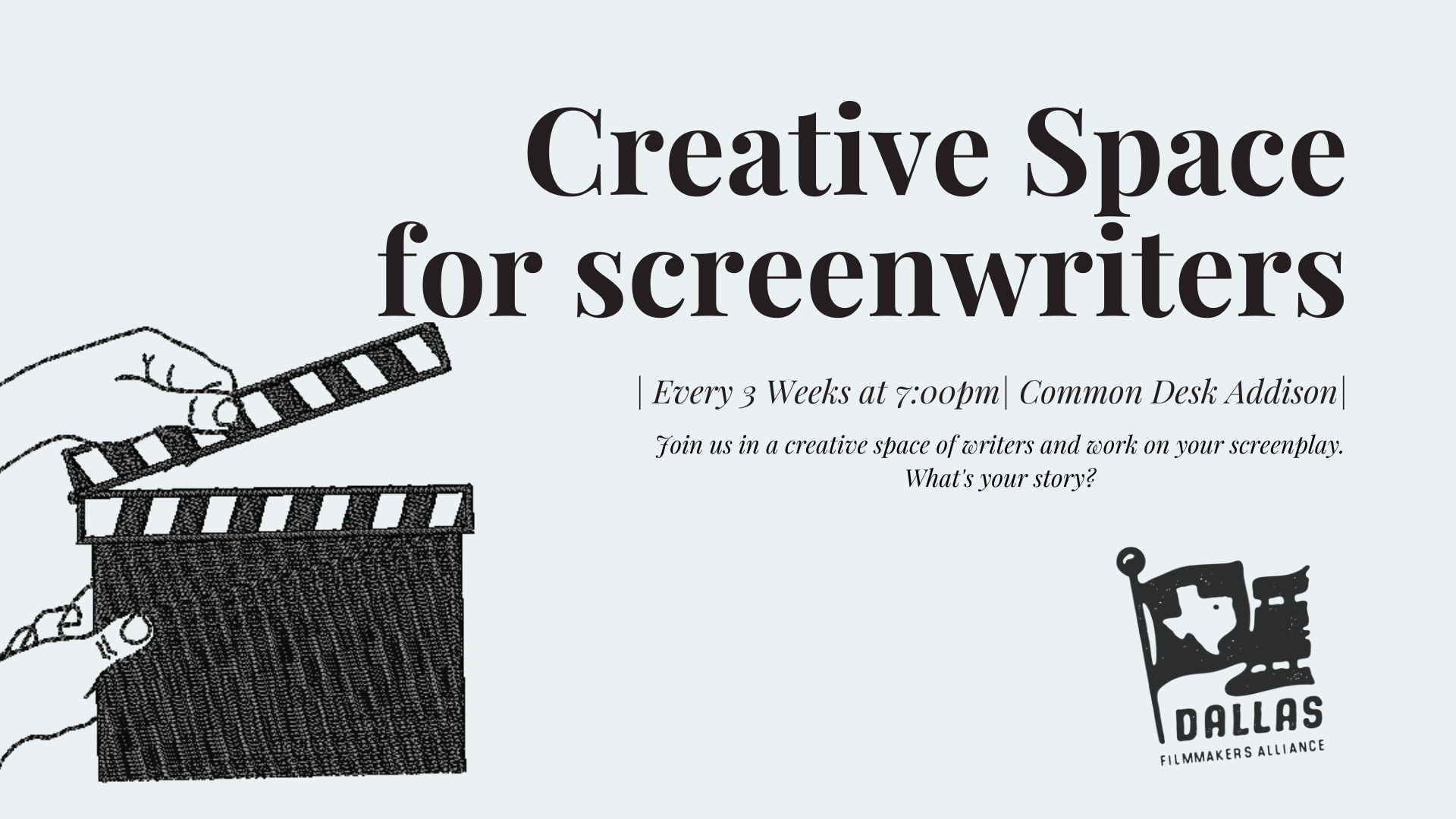 Creative Space for Screenwriters