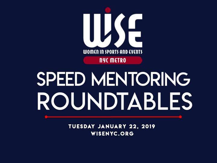2020 WISE NYC Metro: Speed Mentoring Roundtables