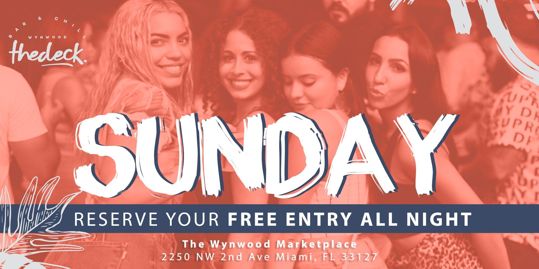 Sundays at thedeck in The Wynwood Marketplace