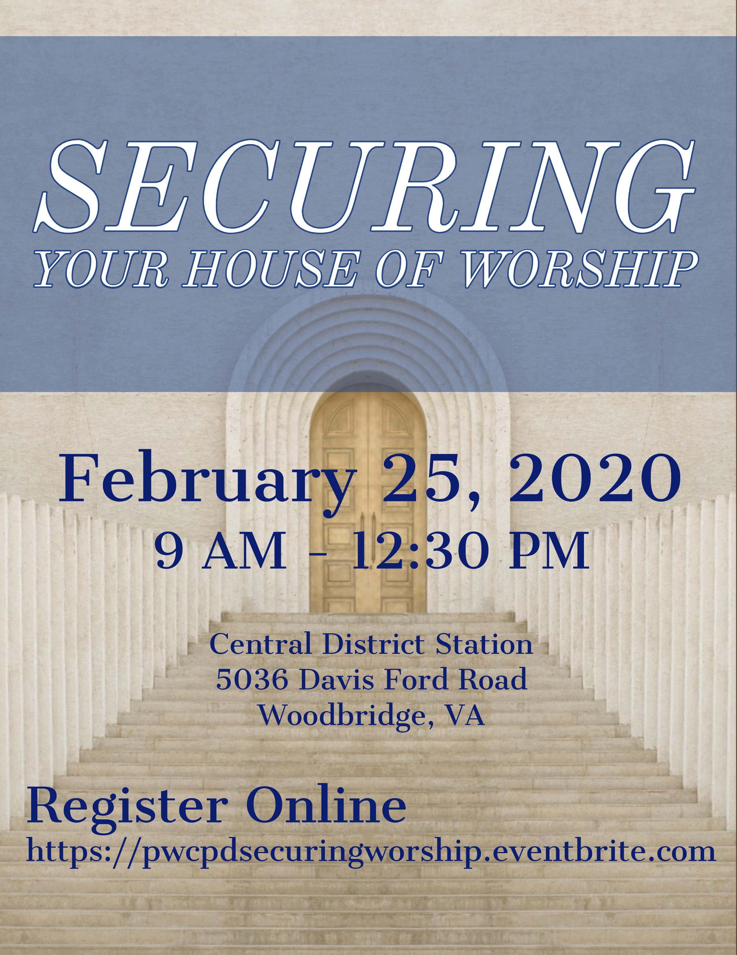 Securing Your House of Worship