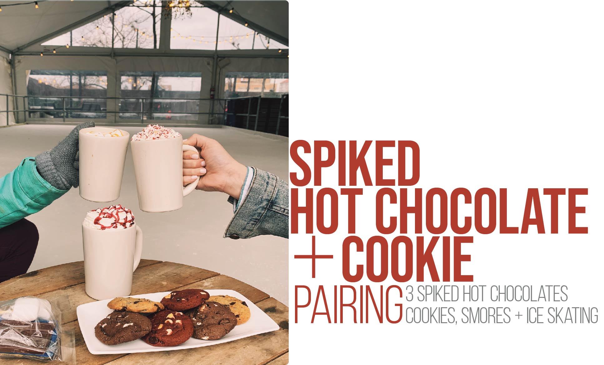 Spiked Hot Chocolate + Cookie Pairing