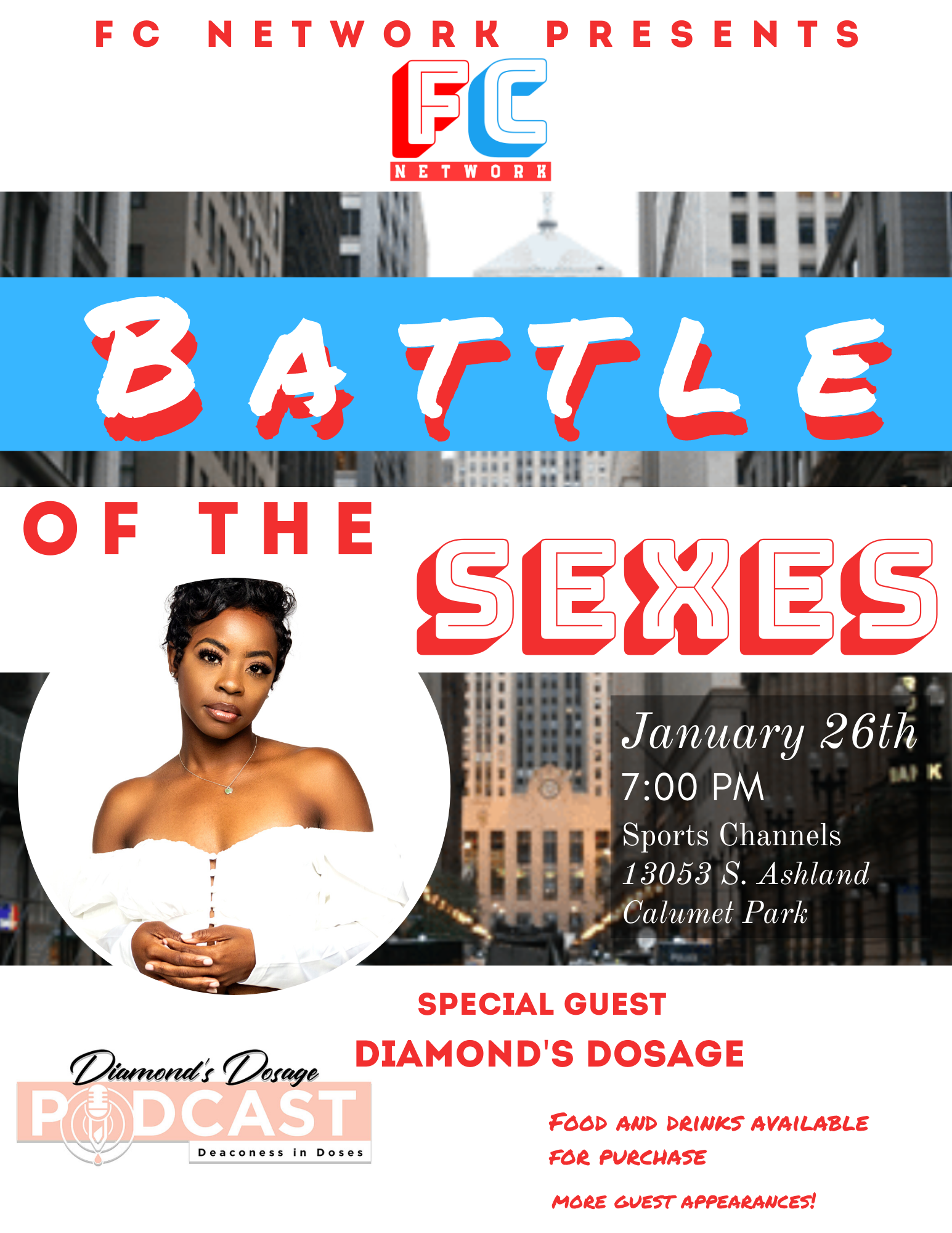 Battle of the Sexes Show & Afterparty