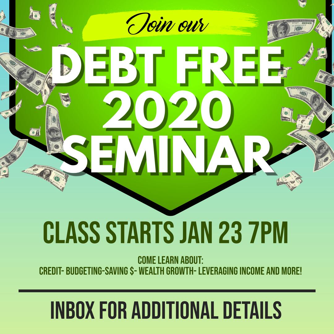 Debt Free 2020