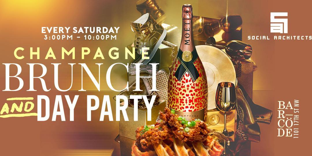 SATURDAY CHAMPAGNE BRUNCH & DAY PARTY