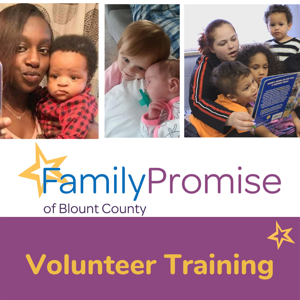 Family Promise of Blount County VOLUNTEER TRAINING