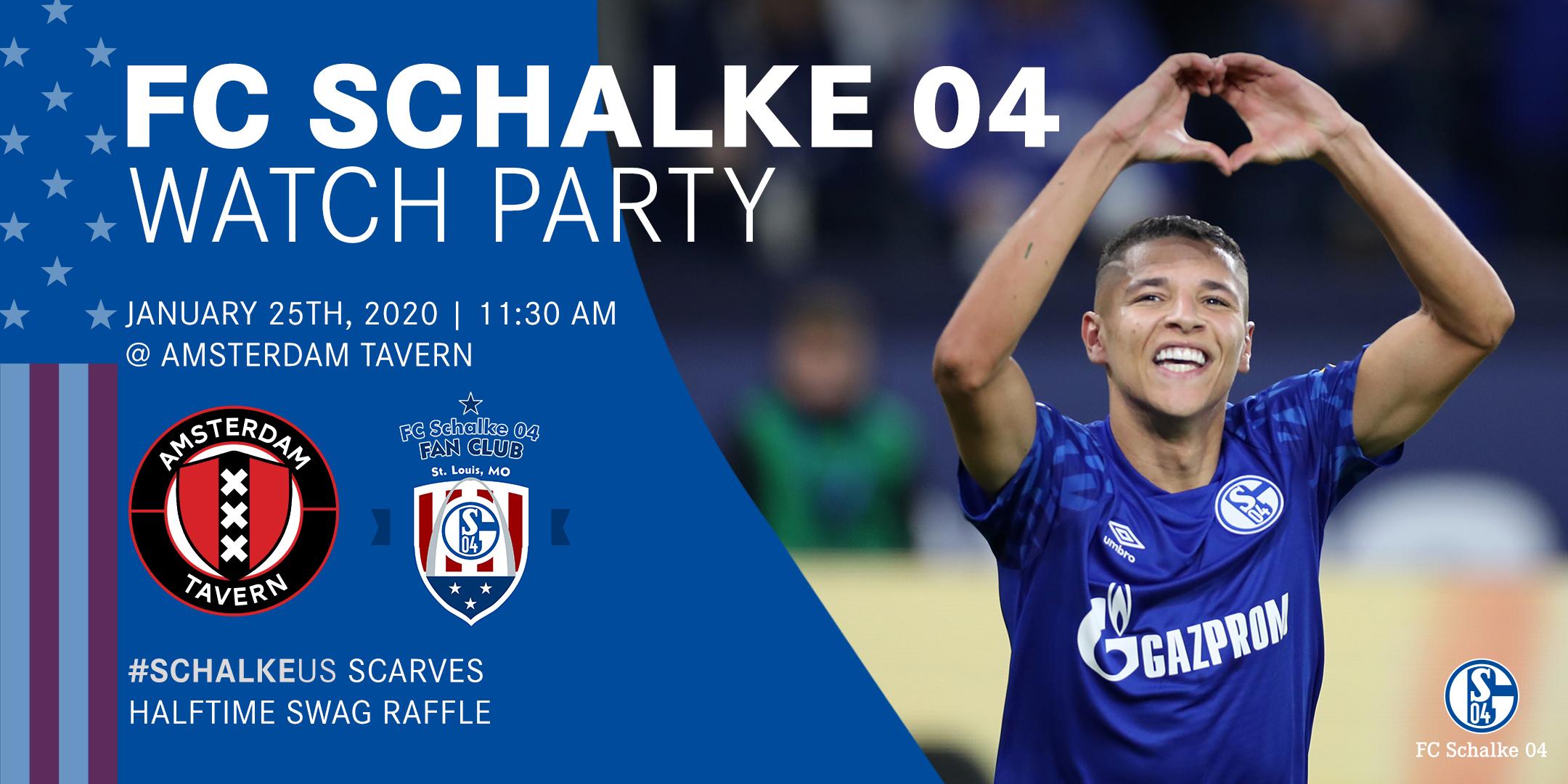 FC Schalke Watch Party vs Bayern Munich - Amsterdam Tavern, St. Louis
