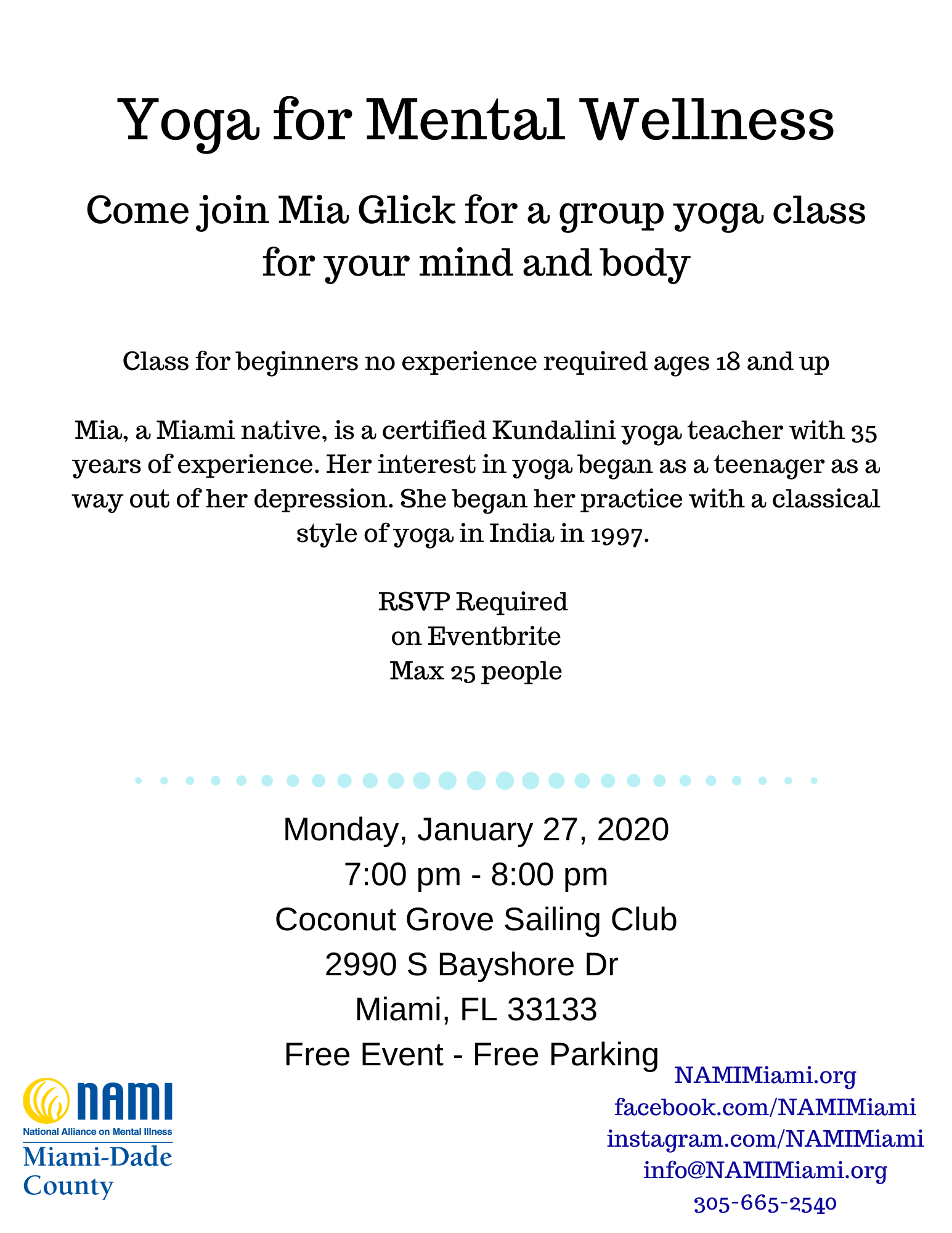Yoga for Mental Health with MIa Glick