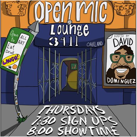 Lounge 3411 Open Mic
