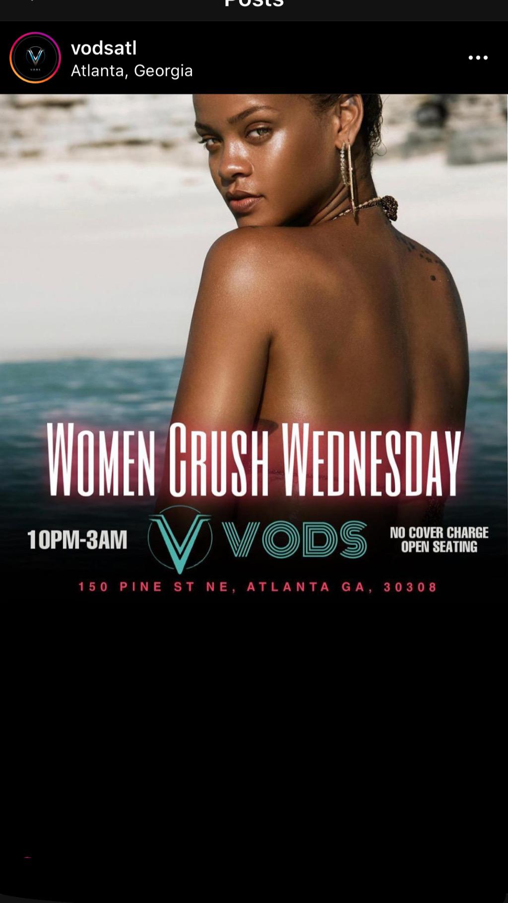 Women Crush Wednesdays @ Vods Atlanta 