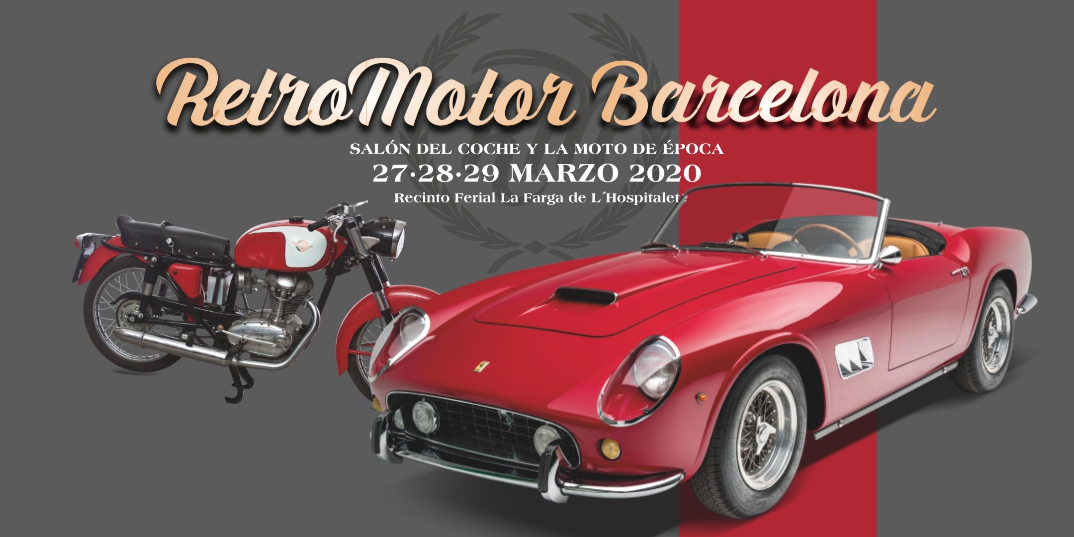 Retromotor Barcelona 2020, salón del coche y la moto de época