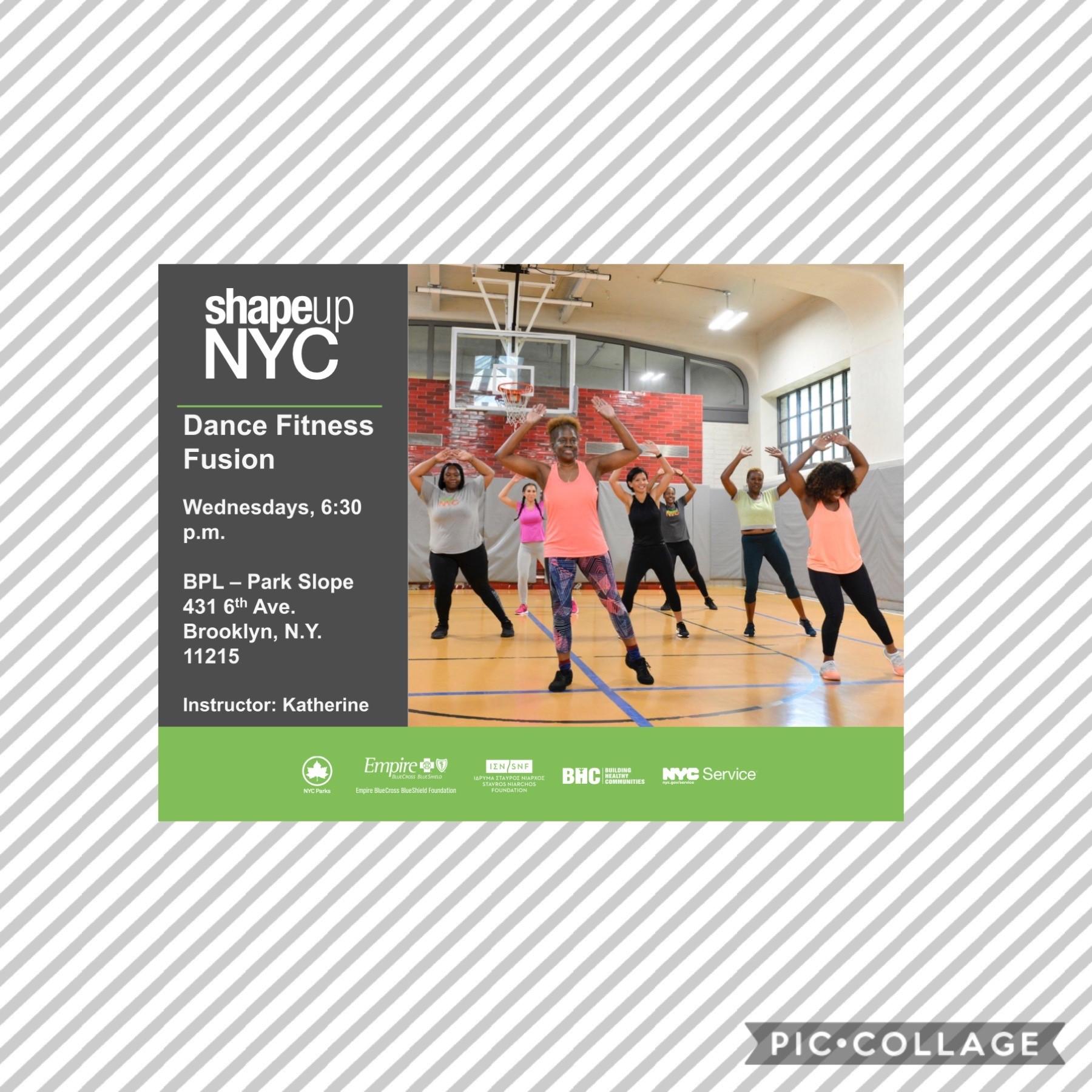 Shape Up NYC - Dance Fitness Fusion