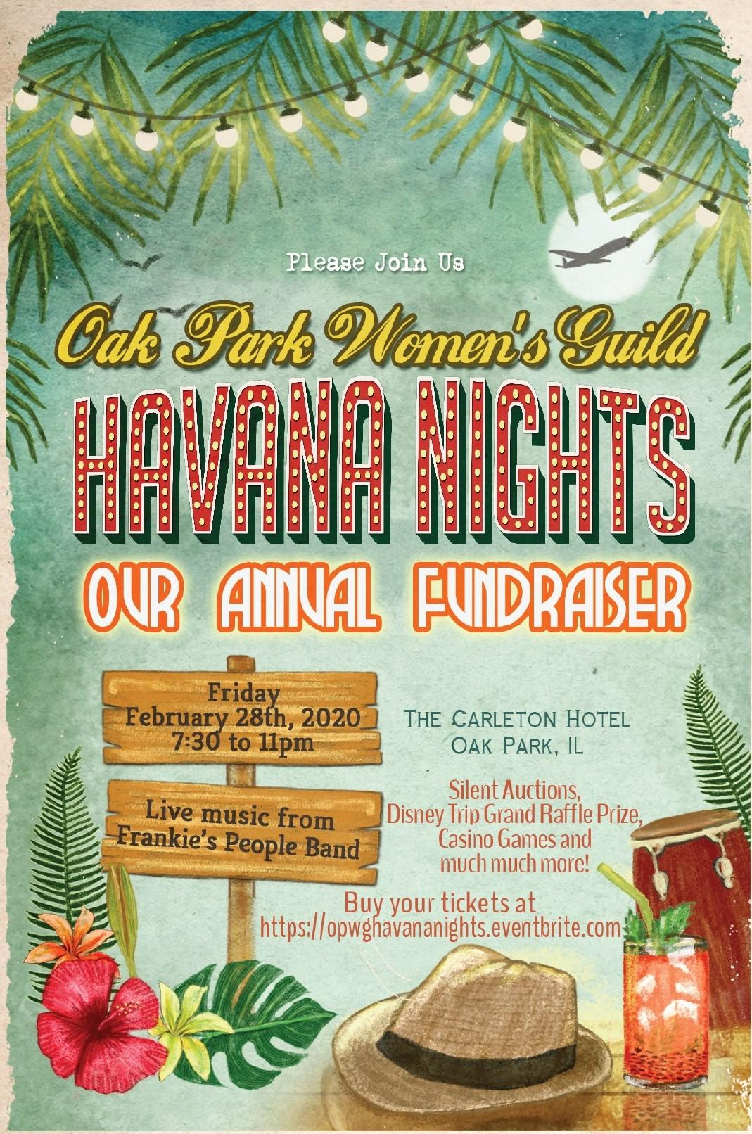 Havana Nights Oak Park Women's Guild Annual Fundraiser