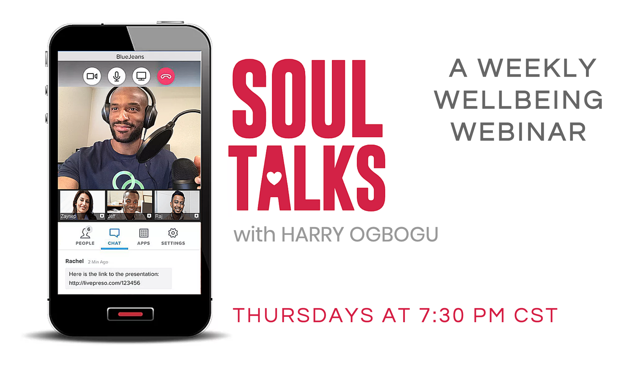 An Emotional Healing Webinar - SOUL TALKS with Harry Ogbogu (San Antonio)