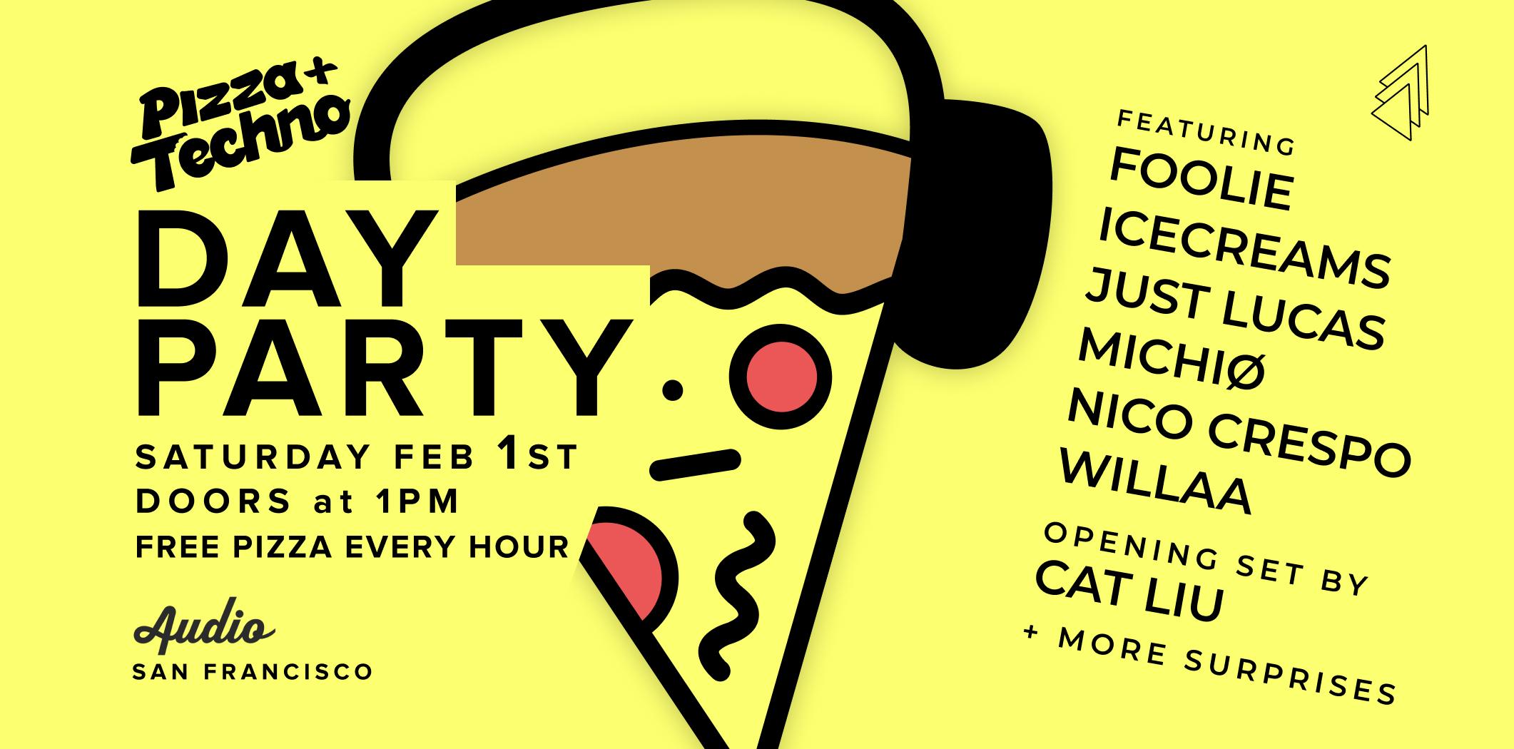 Pizza and Techno at AUDIO SF: Beats By the Slice 2020