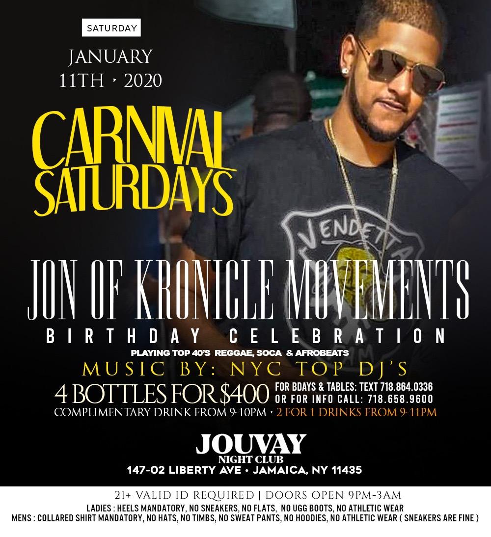 CARNIVAL SATURDAY @ JOUVAY NIGHT CLUB #TEAMINNO