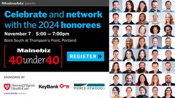 The 2024 Mainebiz 40 under 40 Awards Reception Tickets, Thu, Nov 7 ...