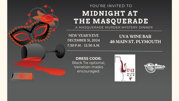 Masquerade Murder Mystery New Year&#39;s  Eve Party!