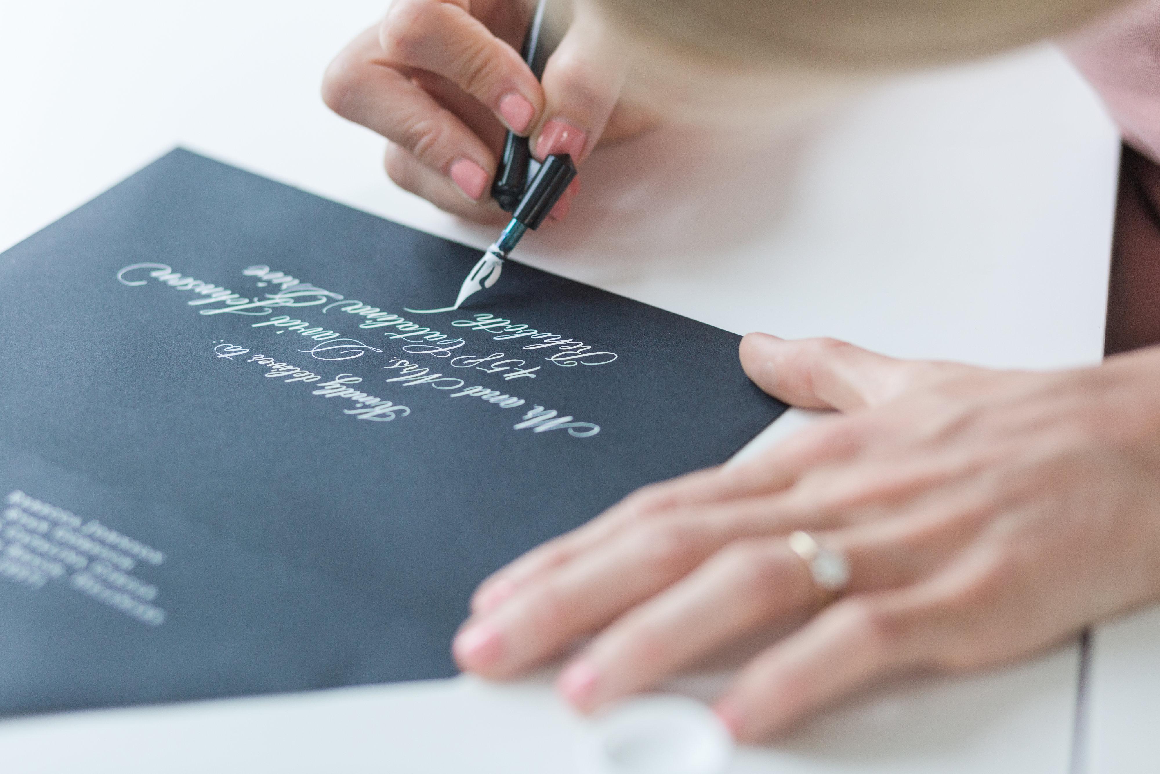 Pointed Pen Calligraphy Workshop at Whimsy