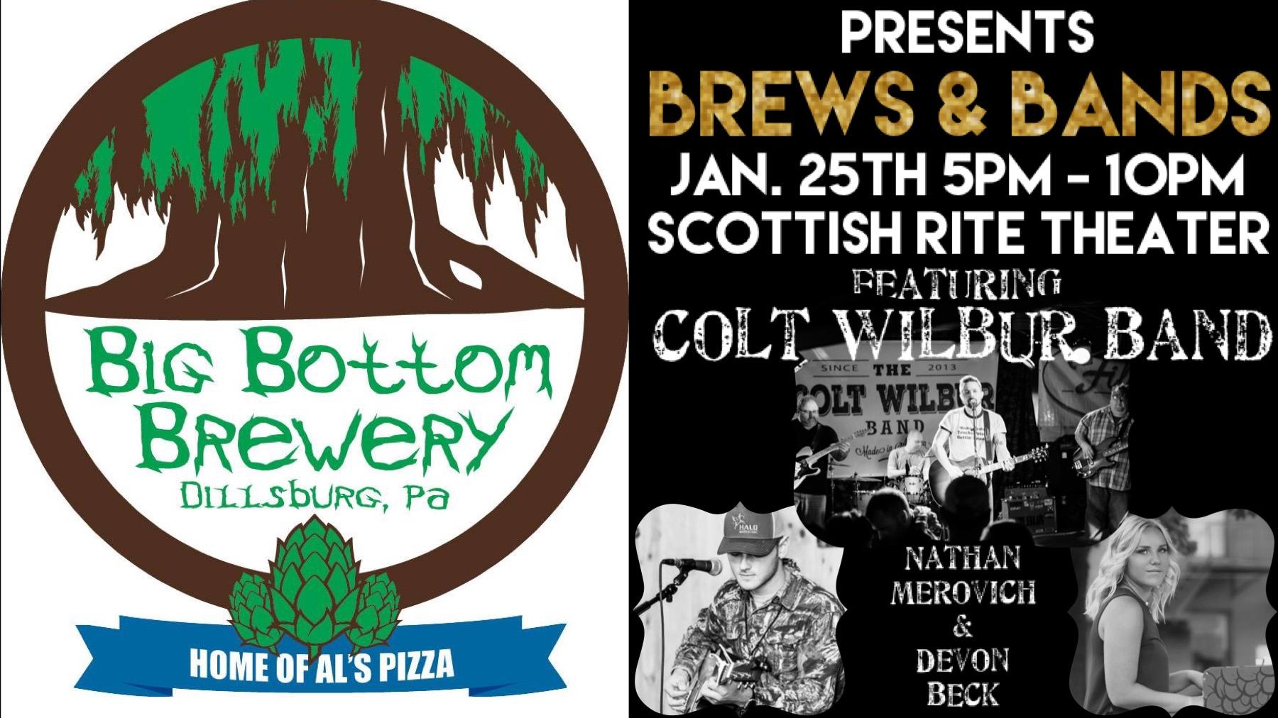 Big Bottom Brewery Presents: Brews & Bands
