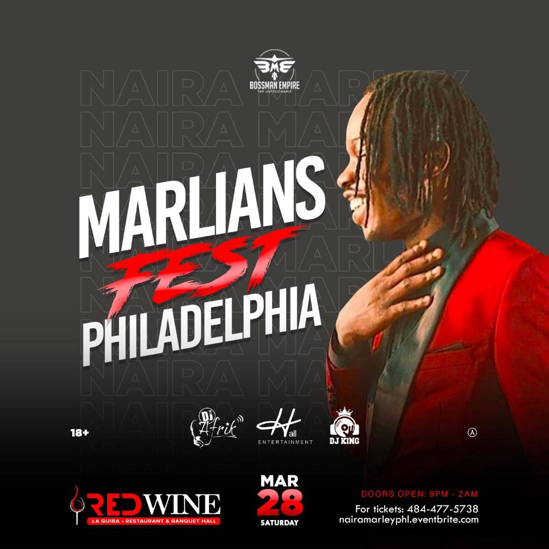 Naira Marley Philadelphia Concert | Marlians Fest