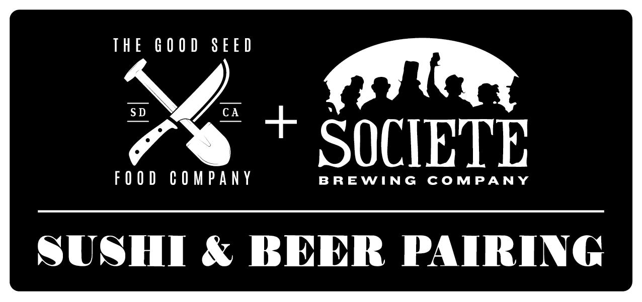 Sushi & Beer Pairing with The Good Seed Food Co.