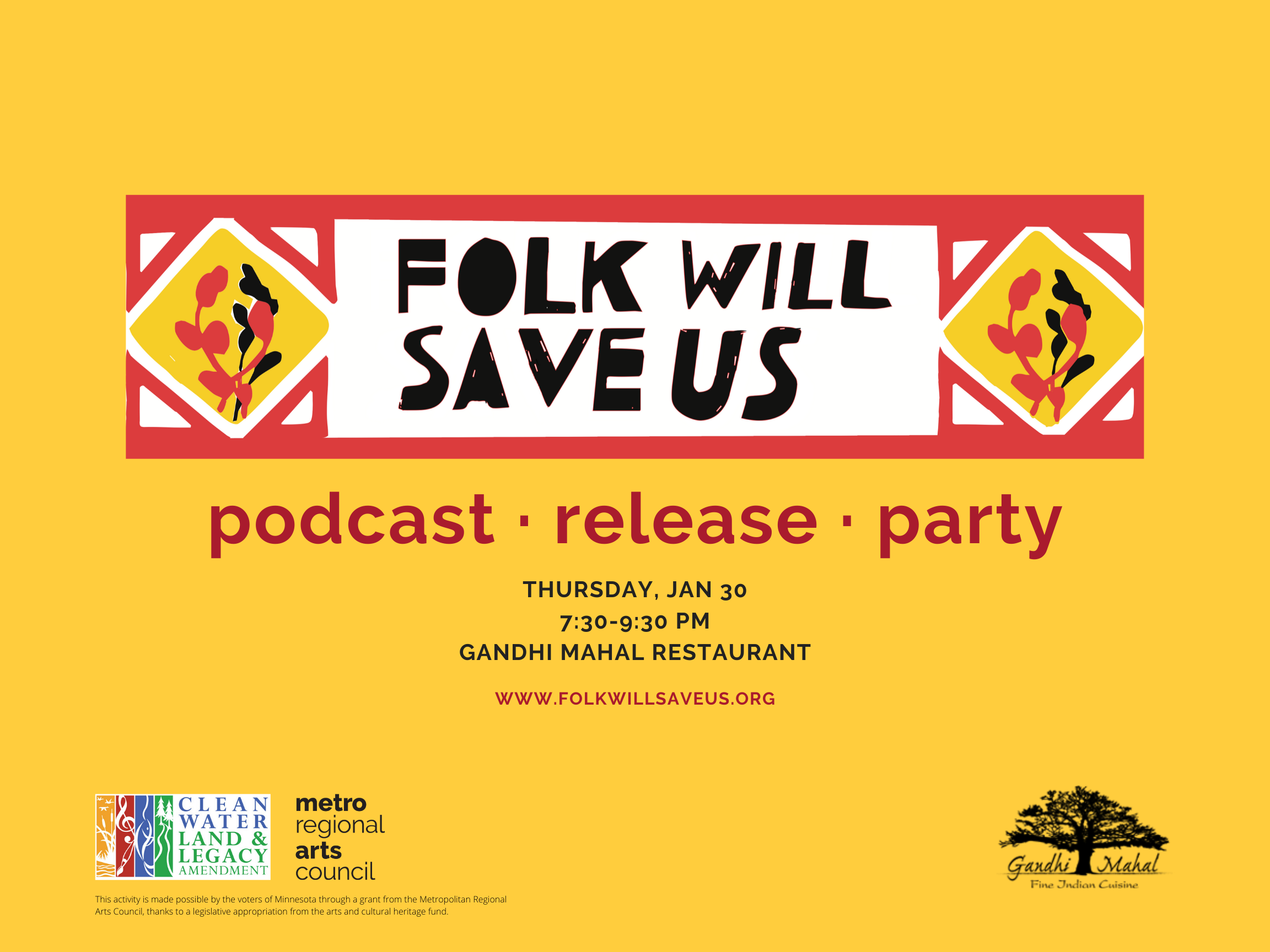 Folk Will Save Us Release Party