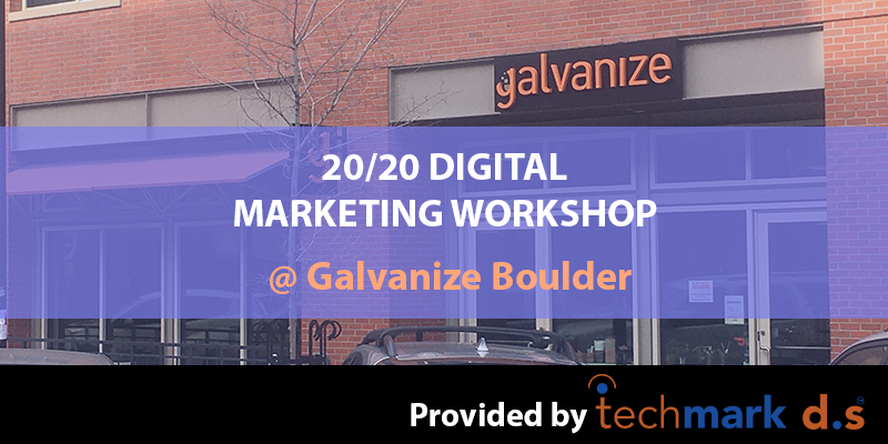 20/20 Digital Marketing Workshop by TechMark D.S