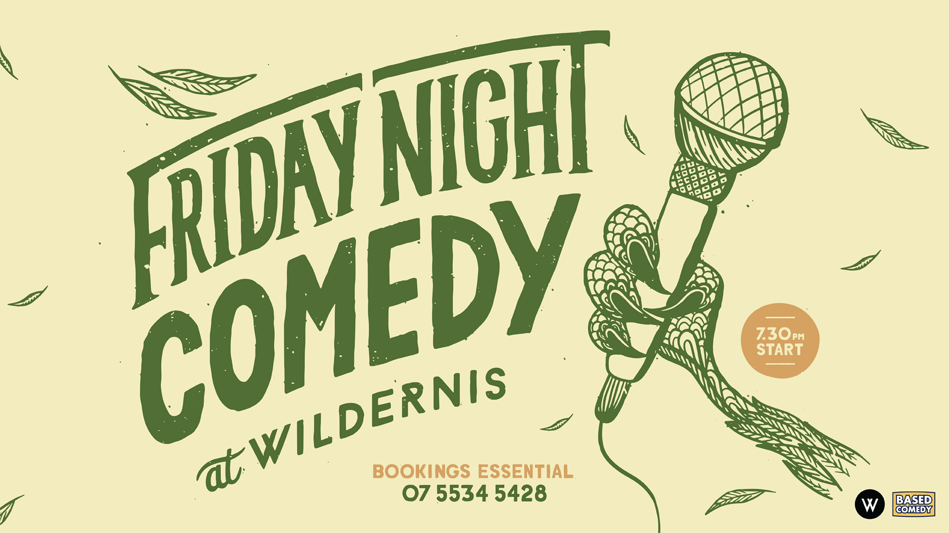 Friday Night Comedy at Wildernis