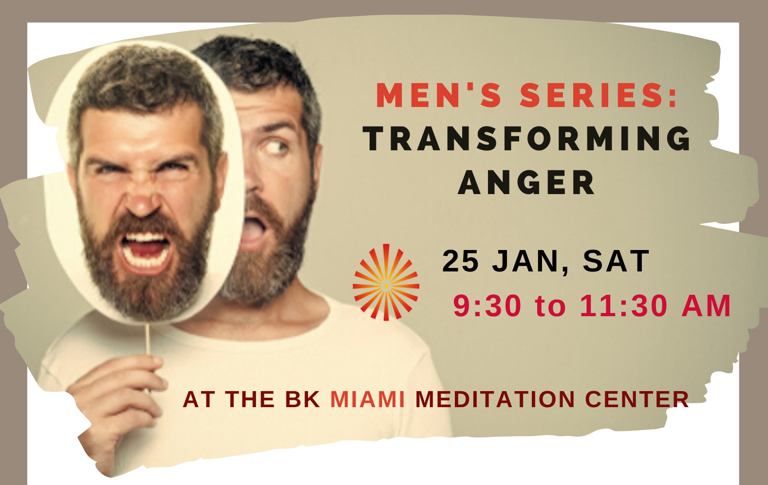 Men's Series : Transforming Anger