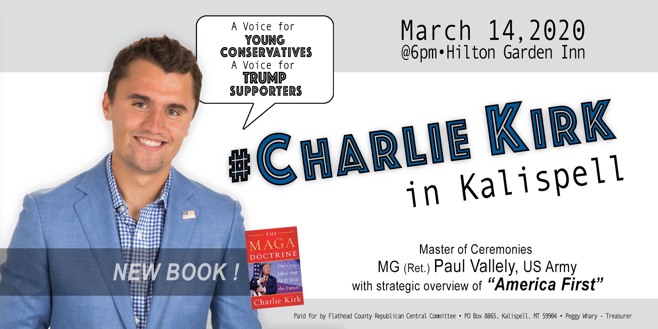 Charlie Kirk In Kalispell 15 Mar 2020