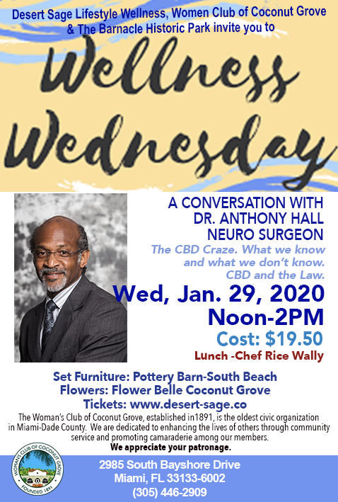 Desert Sage Wellness Wednesday. All about CBD with Dr. Hall