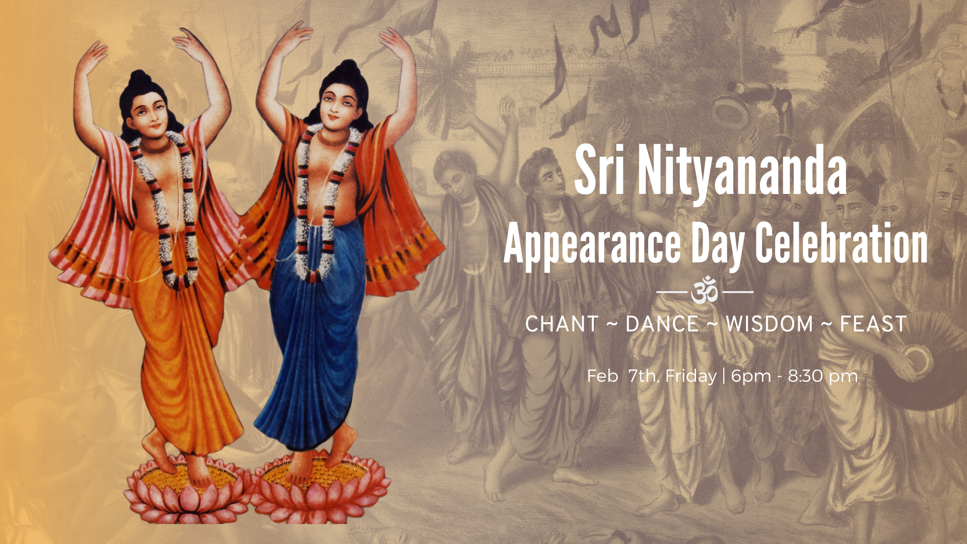 Sri Nityananda Appearance Day Celebration