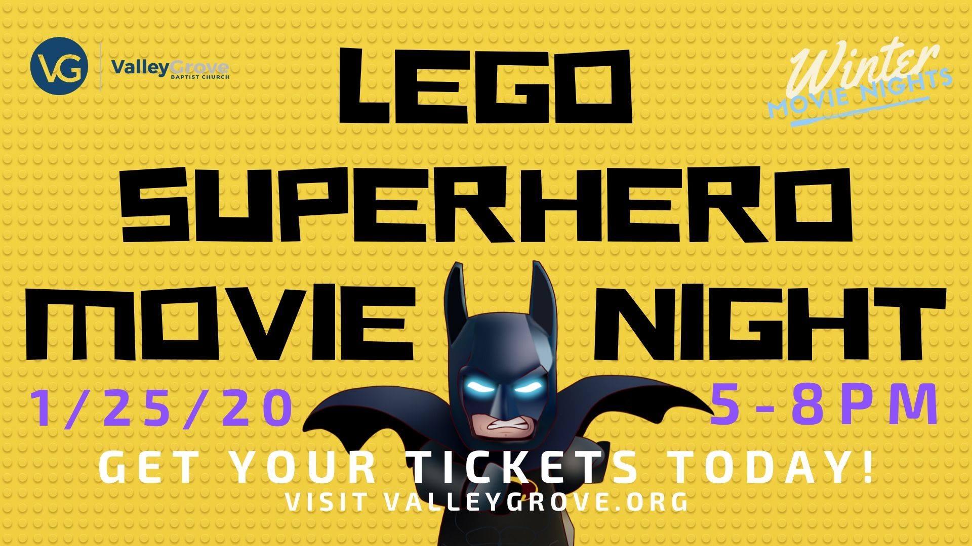 Family Movie Night: LEGO Superheroes